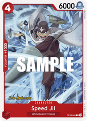 Speed Jil - OP03-006 - C - Pillars of Strength Pre-release Promo